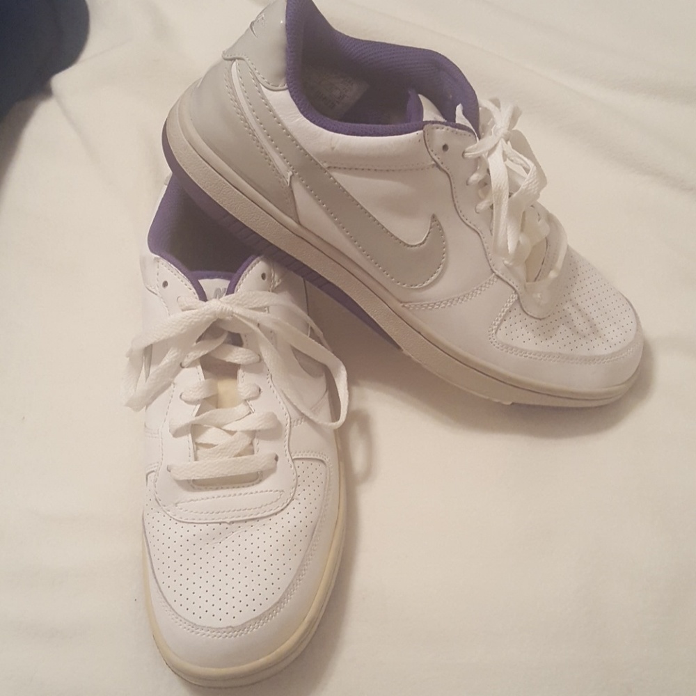 Men's Nike Force South Shore Purple/White Shoe 10